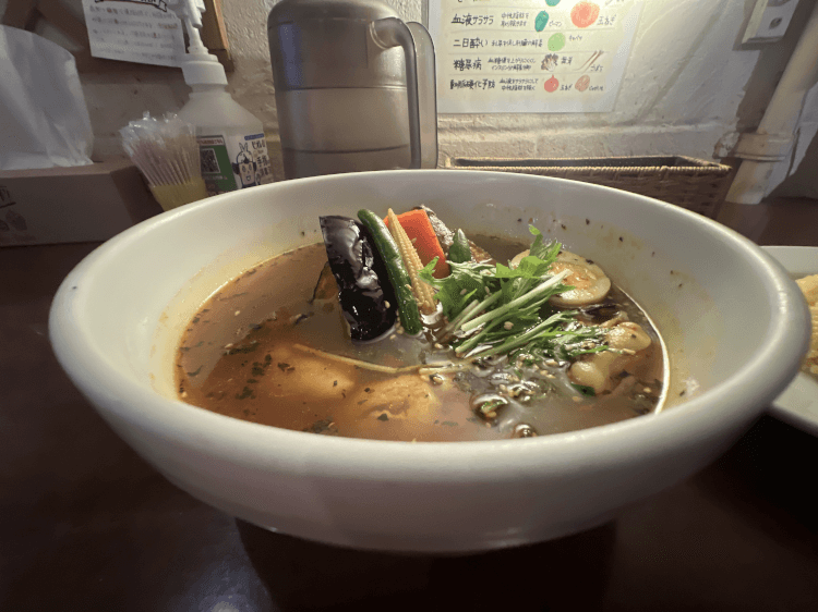 牡蠣のスープカレー＠東京ドミニカ 新宿