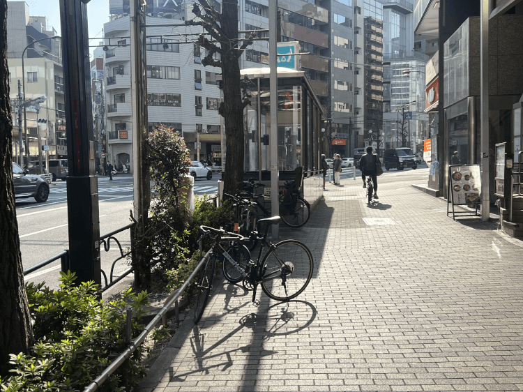 駒沢通り 恵比寿駅前付近