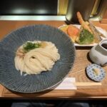 「切麦や甚六 甚六」新宿御苑 大行列のできるミシュランうどん店 天ぷらも美味い