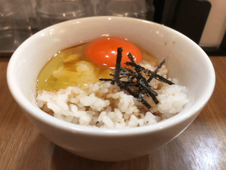 卵かけご飯＠MENクライ 浜松町
