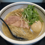 大井町No.1塩ラーメン「麺屋 焔」隠れた名店！鶏と節系の旨味が深いスープが最高