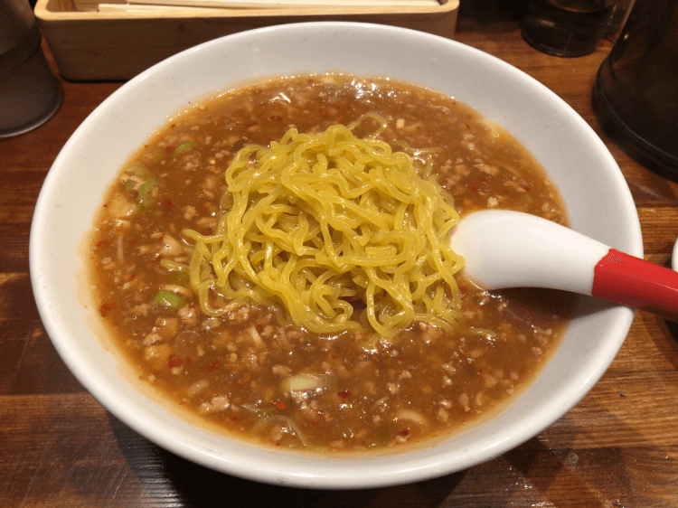 タンタン麺+味玉 小田原 タンタン麺 たかみ 洗足店
