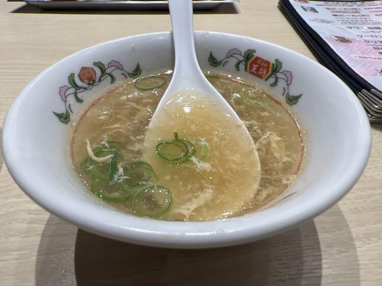 スープ＠餃子の王将 国立南口店