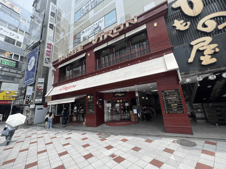 VIRON渋谷店とブラッセリーヴィロン渋谷店の外観