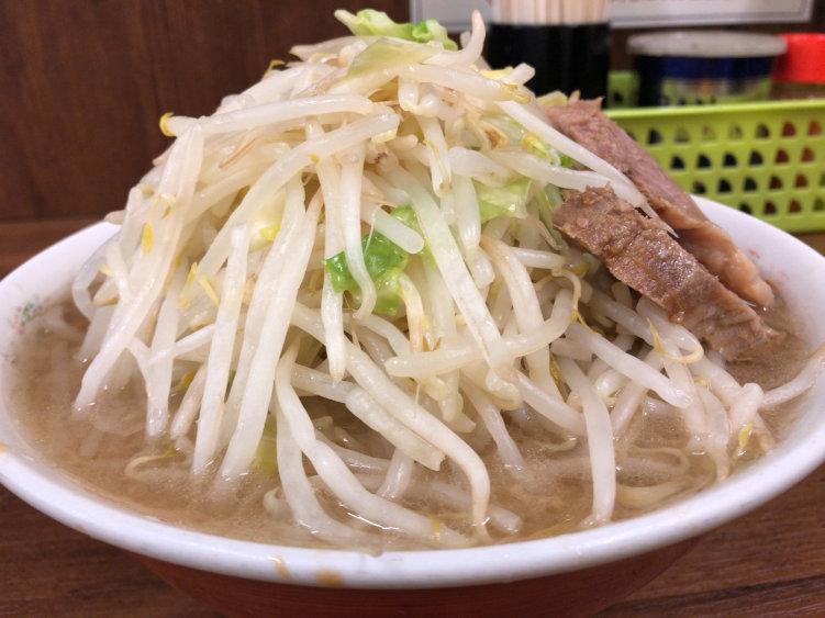 最高の二郎 北品川 ラーメン二郎 品川店 麺 野菜の量が多く味良し